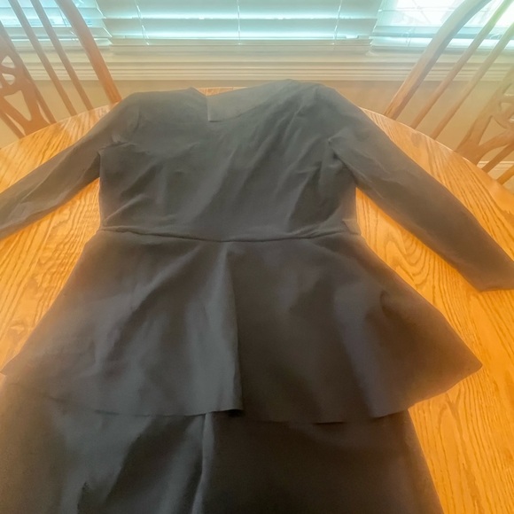 Chiara Boni La Petite Robe Kerolyn Black Flare Leg Jumpsuit‎ Size 10-12 *Msrmnts - Picture 10 of 13